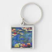 Monet Water Lilies Sleutelhanger (Voorkant)