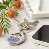 Monet Water Lilies Sleutelhanger (Zijkant)