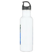 Monet Water Lilies Waterfles (Achterkant)