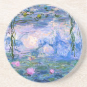 Monet Water Lilies Zandsteen Onderzetter (Voorkant)