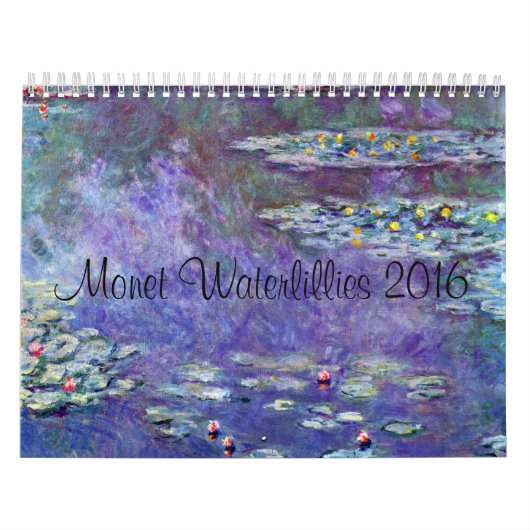 Monet Water Lillies 2016 Kalender (Hoes)
