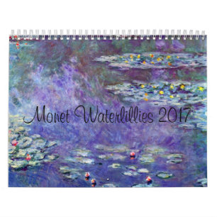 Monet Water Lillies 2017 Kalender