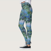 Monet Water Lillies Beauful Waterverf Leggings (Links)