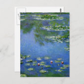 Monet Water Lillies Briefkaart (Voorkant / Achterkant)