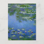 Monet Water Lillies Briefkaart<br><div class="desc">Monet Water Lillies</div>