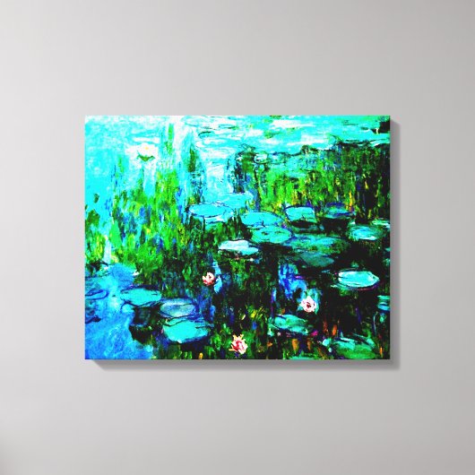 Monet Water Lillies Canvas (Voorkant)