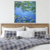 Monet Water Lillies Canvas Afdruk (Insitu (Slaapkamer))