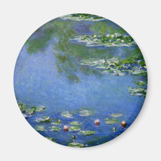 Monet Water Lillies Magneet (Voorkant)