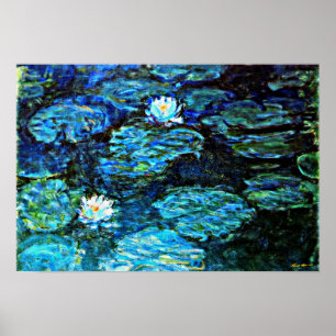Monet - Water Lillies Poster
