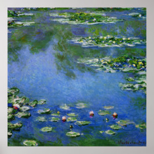 Monet Water Lillies Poster
