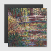 Monet - Water Lily Pink Harmony Magnetic Kaart (Voorkant / Achterkant)