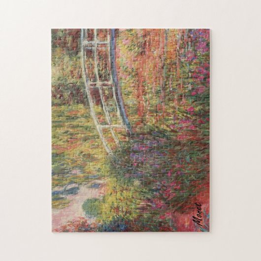 MONET Water Lily Pond 10x14 Puzzle WATER IRISES Legpuzzel (Verticaal)