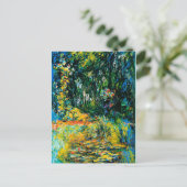Monet - Water Lily Pond, 1918, Feestdagenkaart (Staand voorkant)