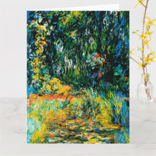 Monet - Water Lily Pond, 1918, Kaart
