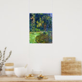 Monet - Water Lily Pond bij Giverny 1919 Poster (Keuken)