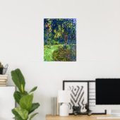 Monet - Water Lily Pond bij Giverny 1919 Poster (Thuiskantoor)