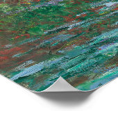 Monet Water Lily Pond Bridge Poster (Hoek)