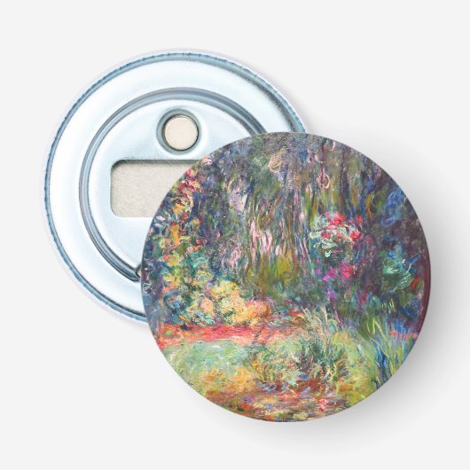 Monet Water Lily Pond Button Flesopener (Voorkant)