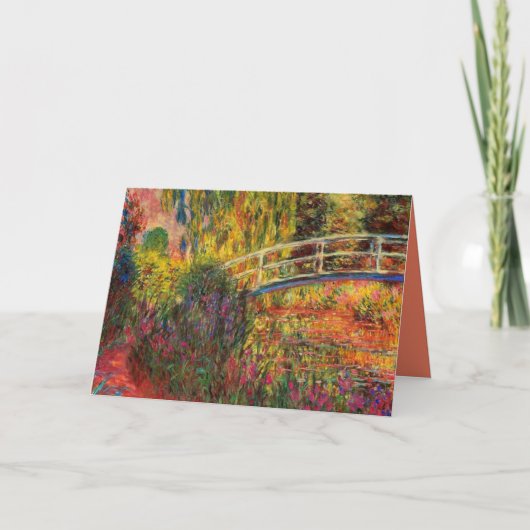 Monet Water Lily Pond en Water Irises (Voorkant)