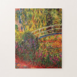Monet Water Lily Pond en Water Irises Legpuzzel