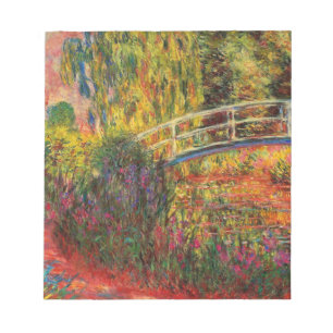 Monet Water Lily Pond en Water Irises Notitieblok