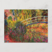 Monet Water Lily Pond en Water Irises Uitnodiging Briefkaart (Voorkant)