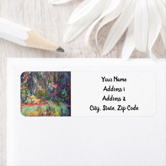 Monet Water Lily Pond Etiket (Insitu)