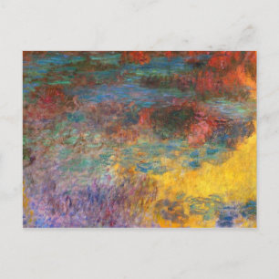 Monet Water Lily Pond Evening Briefkaart