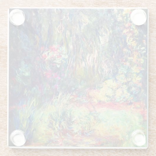 Monet Water Lily Pond Glazen Onderzetter (Achterkant)