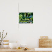 Monet - Water Lily Pond, groen Poster (Keuken)