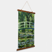 Monet - Water Lily Pond Hangend Wandkleed (Gebogen)