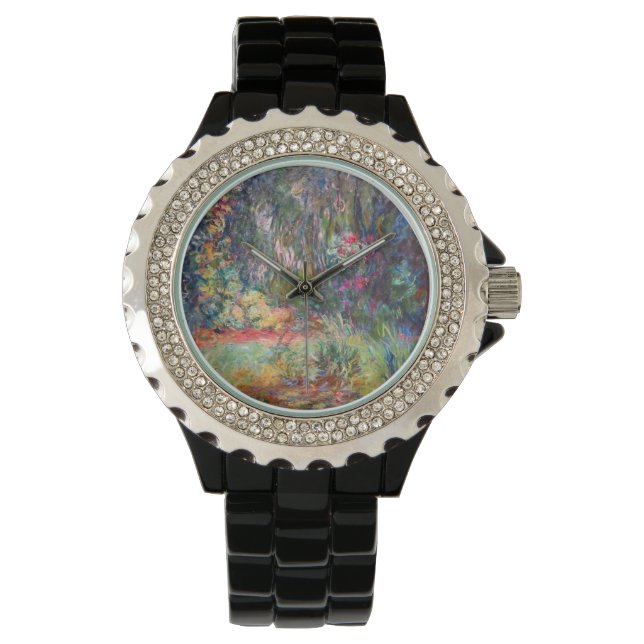 Monet Water Lily Pond Horloge (Voorkant)