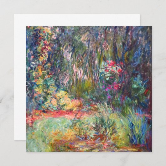 Monet Water Lily Pond Kaart (Voorkant / Achterkant)