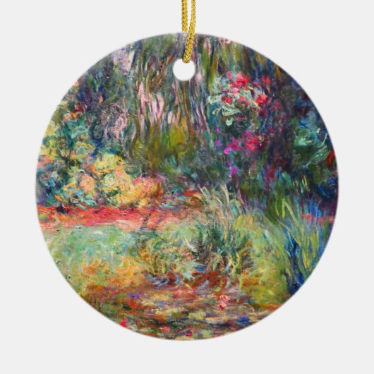 Monet Water Lily Pond Keramisch Ornament (Voorkant)