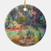 Monet Water Lily Pond Keramisch Ornament (Achterkant)