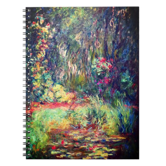Monet Water Lily Pond Notitieboek (Voorkant)
