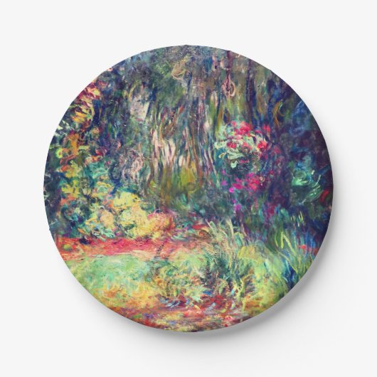Monet Water Lily Pond Papieren Bordje (Voorkant)