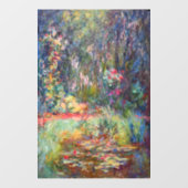 Monet Water Lily Pond Raamsticker (Vel)
