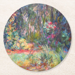 Monet Water Lily Pond Ronde Kartonnen Onderzetter