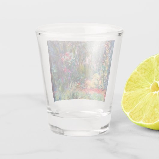 Monet Water Lily Pond Shot Glas (Achterkant)