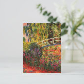 Monet - Water Lily Pond, Water Irises Briefkaart (Staand voorkant)