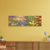 Monet Water Lilys Fine Art Canvas Afdruk (Insitu (Woonkamer))