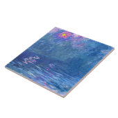 Monet - Water Loo Bridge, beroemd schilderij Tegeltje (Zijkant)