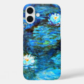 Monet - Watergelilies (blauw) Case-Mate iPhone Case (Achterkant)