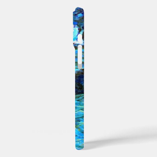 Monet - Watergelilies (blauw) Case-Mate iPhone Case (Achterkant / Links)