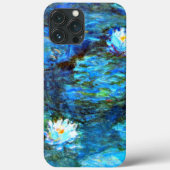 Monet - Watergelilies (blauw) Case-Mate iPhone Case (Achterkant)