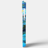 Monet - Watergelilies (blauw) Case-Mate iPhone Case (Achterkant / Links)