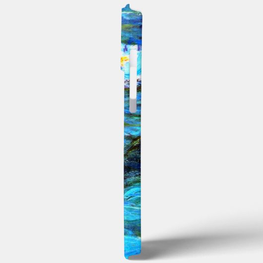 Monet - Watergelilies (blauw) Case-Mate iPhone Case (Achterkant / Links)