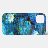 Monet - Watergelilies (blauw) Case-Mate iPhone Case (Achterkant (horizontaal))