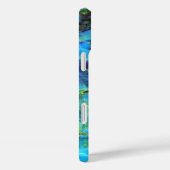 Monet - Watergelilies (blauw) Case-Mate iPhone Case (Achterkant / Rechts)